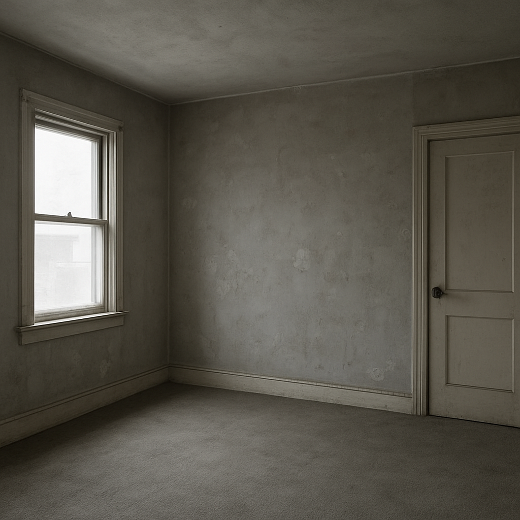 Bedroom interior repaint before